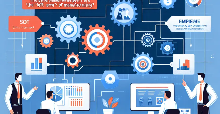 为什么说 MES 和 HRM 系统是制造业的 “左膀右臂”？​